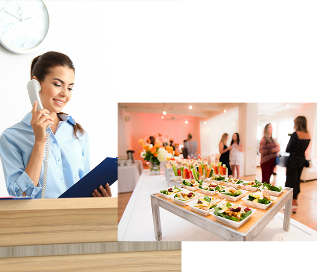 Élevez vos événements d'entreprise avec nos hôtes et hôtesses d'accueil distingués. Professionnels, charmants et experts en première impression."